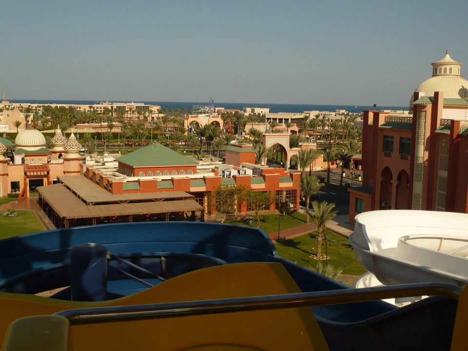 Hotelanlage von oben Pickalbatros Aqua Park Resort - Hurghada