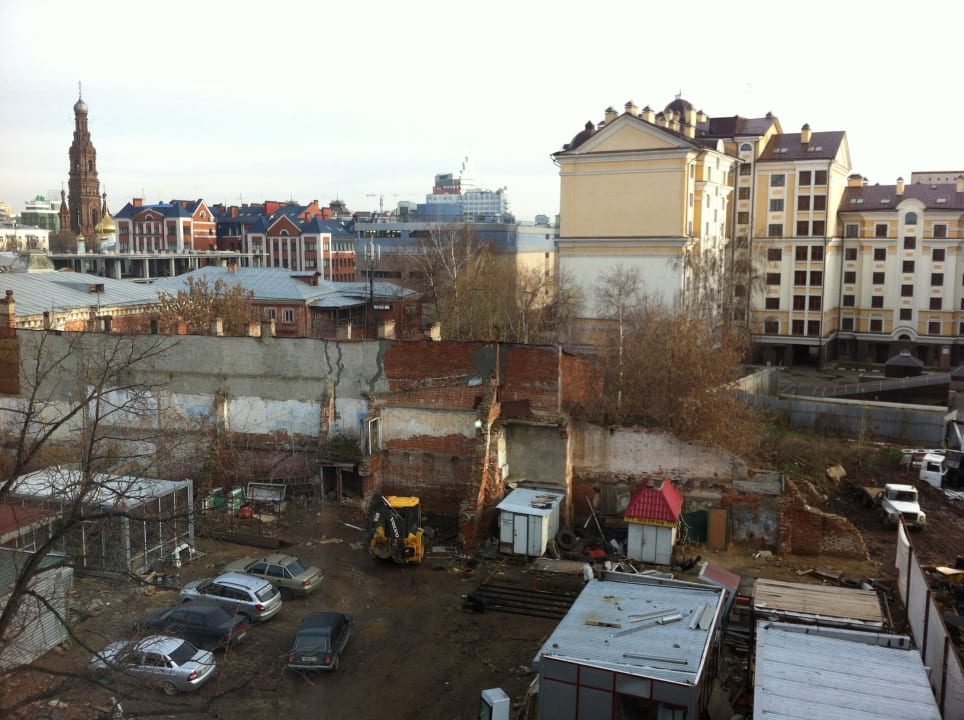 View from the room to Astronomicheskaya str. Hotel Ibis Kazan Centre