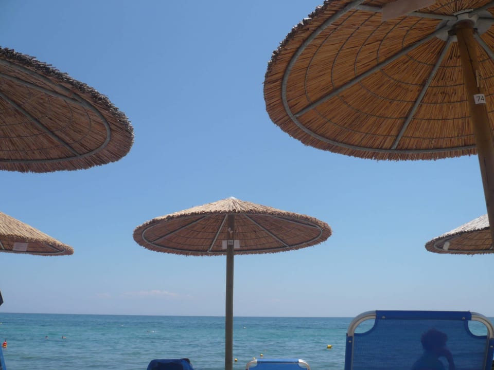 Schöne Aussicht am Strand alltoura Club Hotel Poseidon Palace