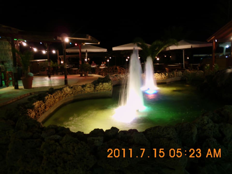 Die Strandbar der Hotelanlage Cactus Beach