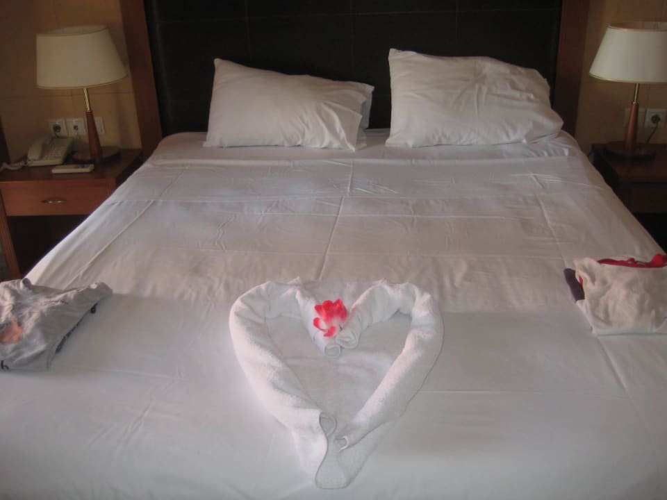 Unser Bett nach Trinkgeld Porto Bello Royal