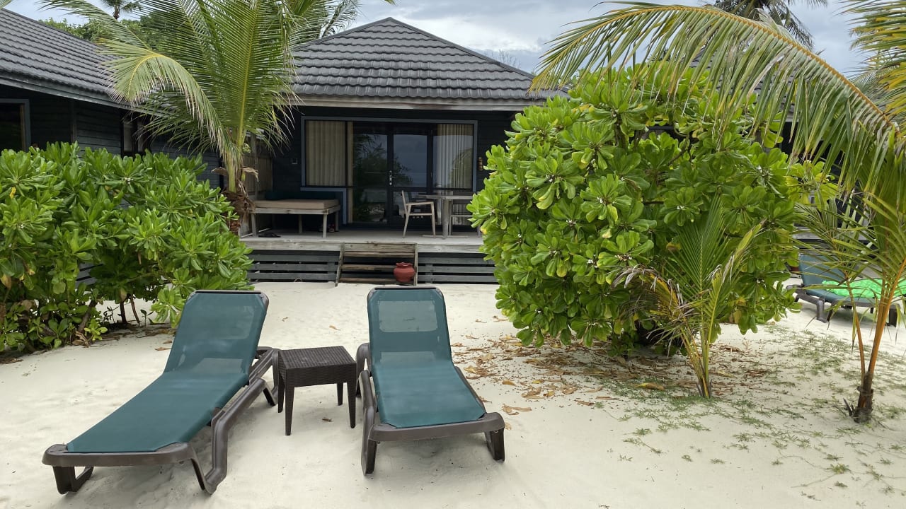 Unsere Beachvilla 29 Kuredu Island Resort And Spa Hinnavaru Holidaycheck Lhaviyani Atoll