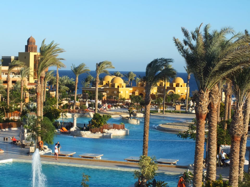 Blick Richtung Meer Grand Waterworld Makadi