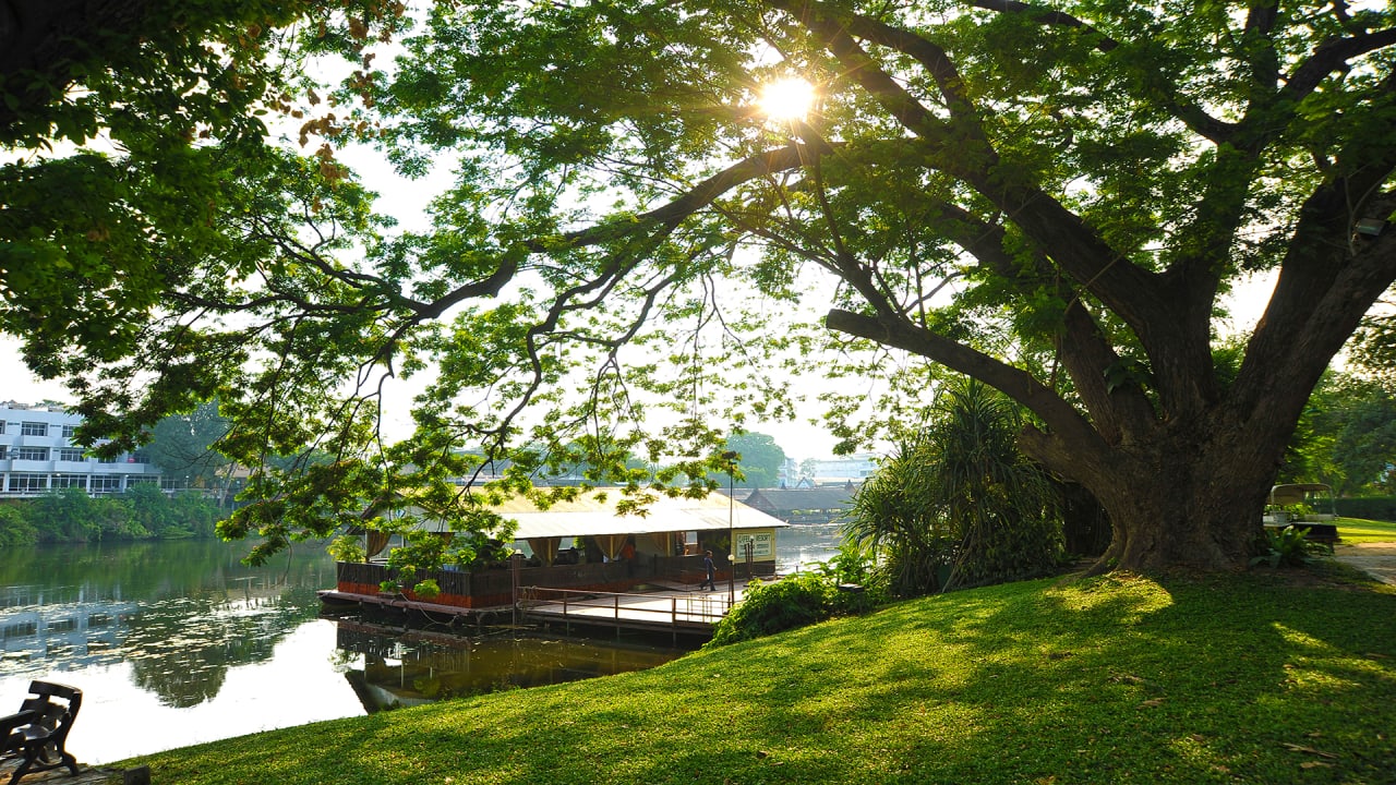 Gartenanlage Hotel Felix River Kwai