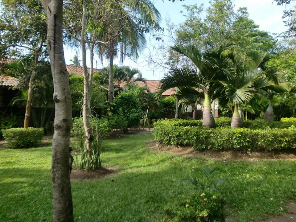 Die "Mitte" der Anlage Pinnacle Samui Resort