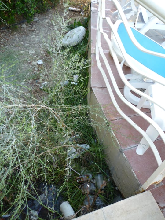 Mehr Müll am Pool Ephesia Holiday Beach Club