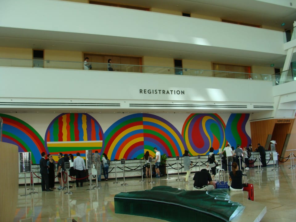 Rezeption Marina Bay Sands