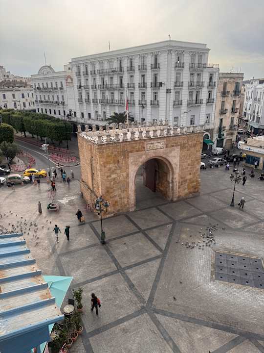 Ausblick Hotel Royal Victoria