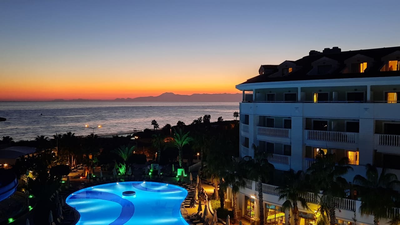 Ausblick Alba Queen Hotel