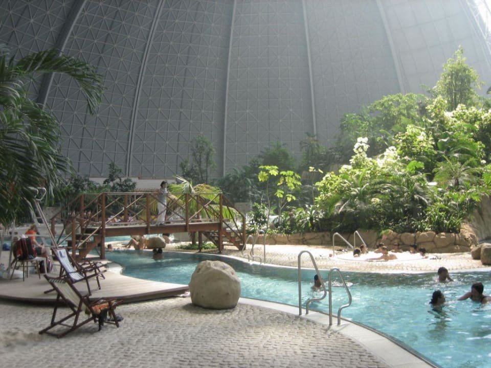 Teil der Lagune Tropical Islands Resort