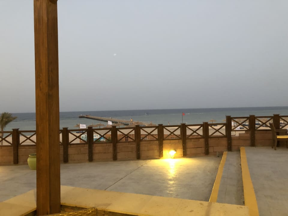 Aussicht von der Gastro Terrasse? Novotel Marsa Alam Beach Resort
