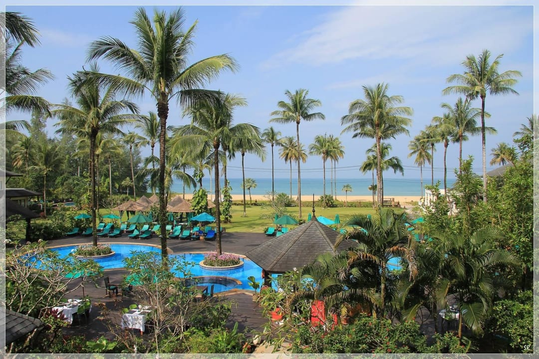 Aussicht vom Zimmer Khaolak Orchid Beach Resort