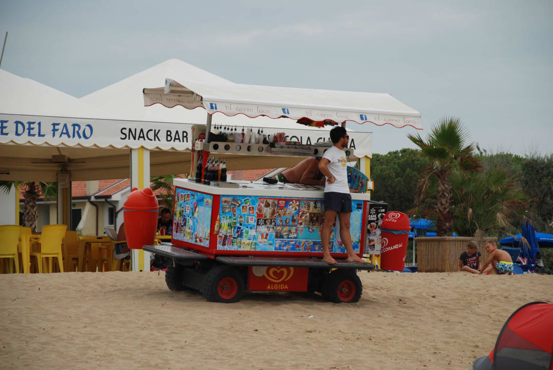 Täglicher Eiswagen Hotel Fenix