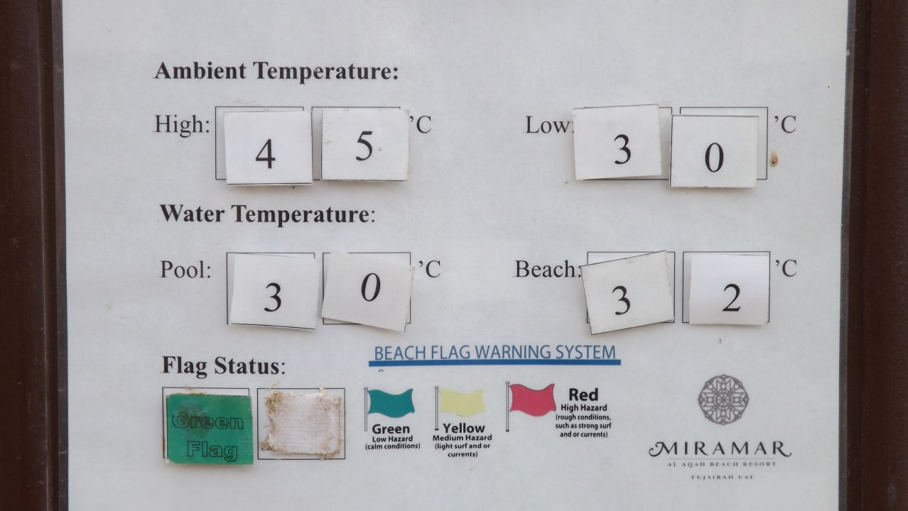 Sonstiges Miramar Al Aqah Beach Resort