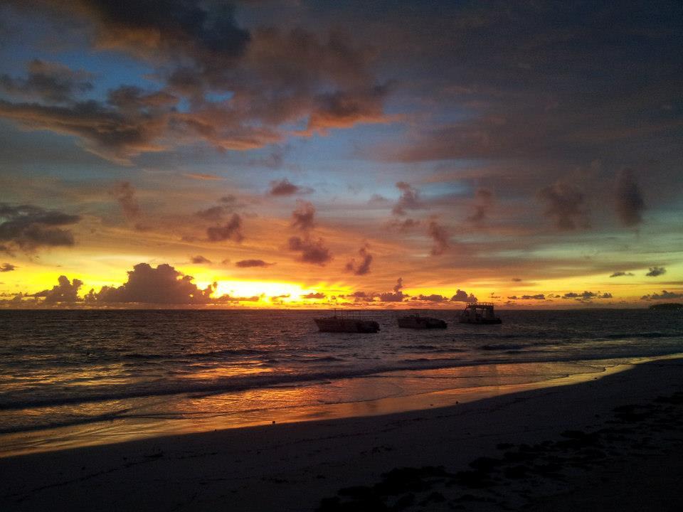 Sonnenaufgang Ocean Blue & Sand