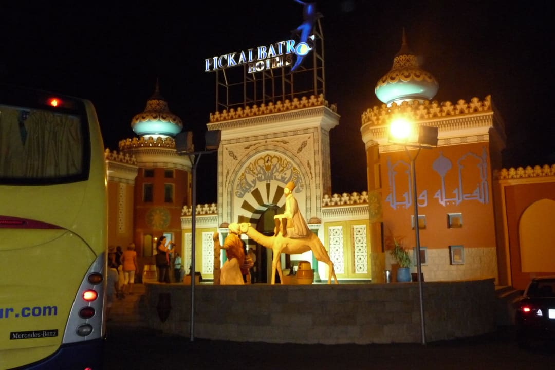 Eingangsbereich Pickalbatros Alf Leila Wa Leila Resort - Neverland Hurghada