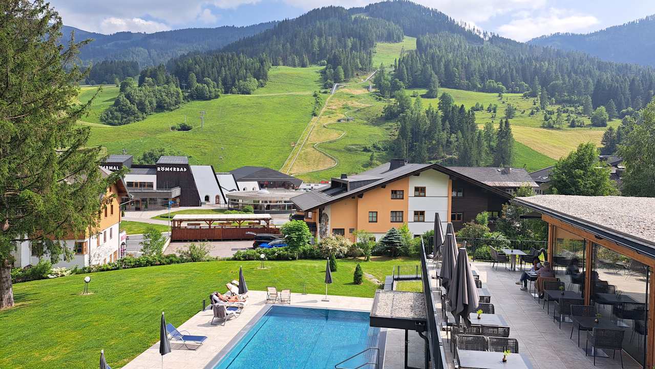 Ausblick Evident Hotel Prägant