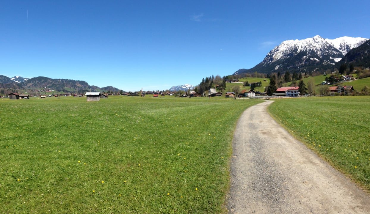 Außenansicht Der Landhof Oberstdorf