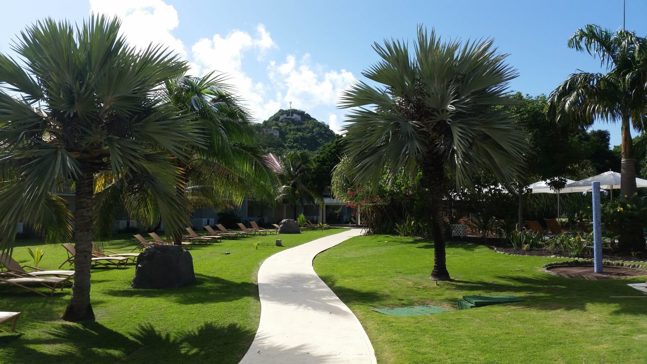 Innenhof 12/2014 Radisson Grenada Beach Resort