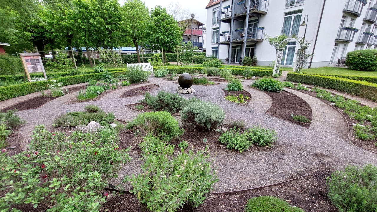 Gartenanlage Seehotel Großherzog von Mecklenburg