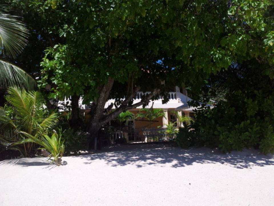 Hotel vom Strand aus Villa Dorado