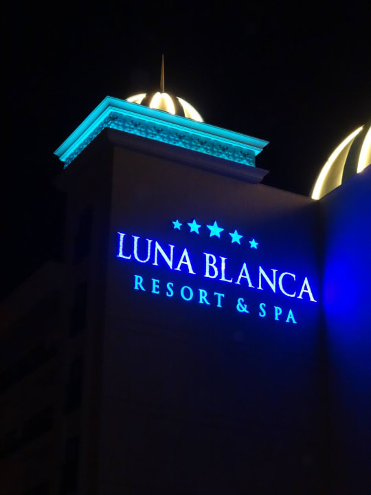 Luna Blanca Resort & Spa Schriftzug Luna Blanca Resort & Spa