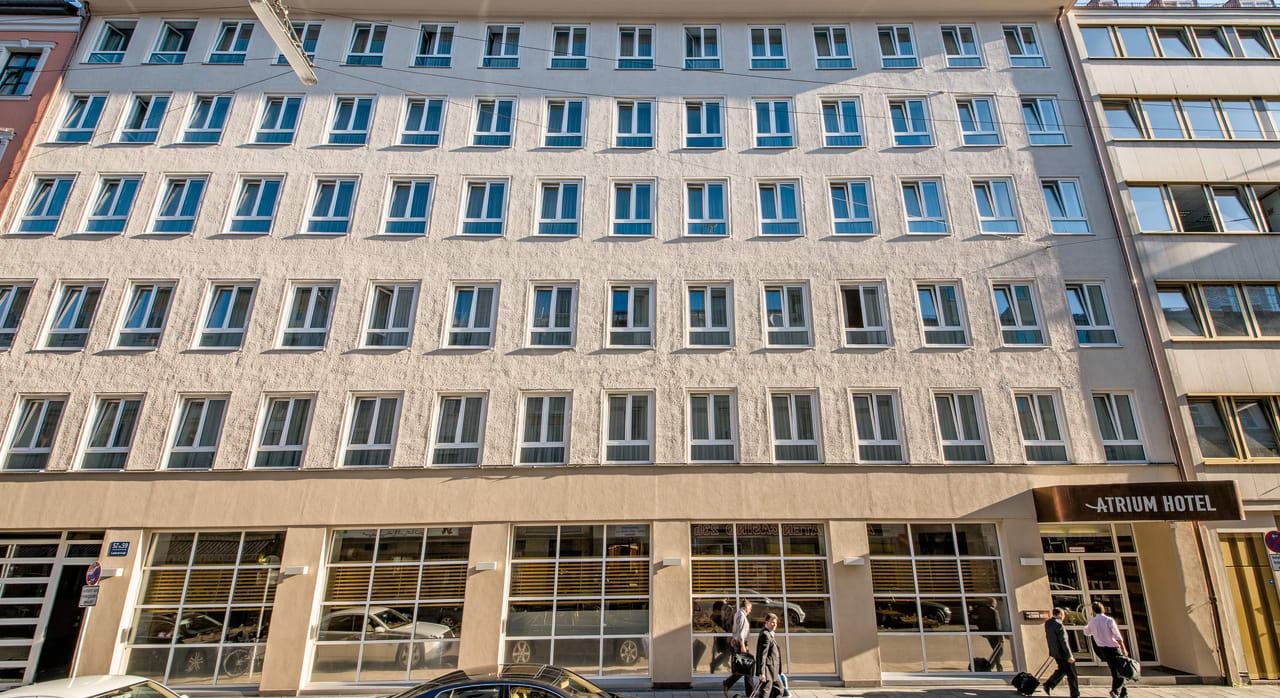 Außenansicht Atrium Hotel München