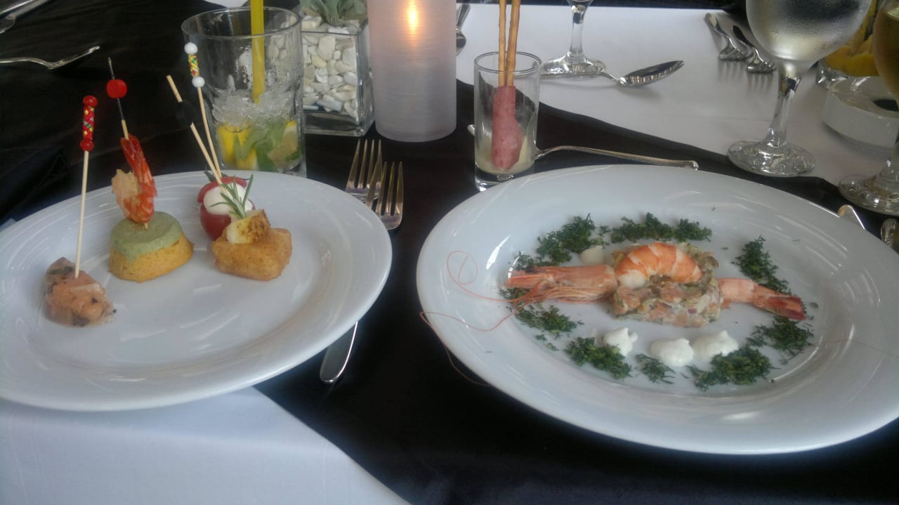 Starters beim Gala-Abend TUI BLUE Seno - Adults Only