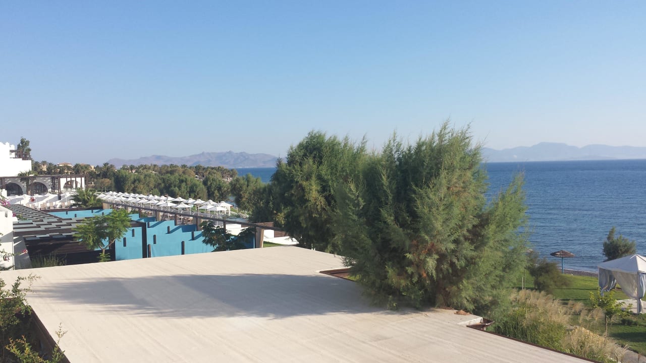 Widok z restauracji TUI BLUE Oceanis Beach and Spa Resort