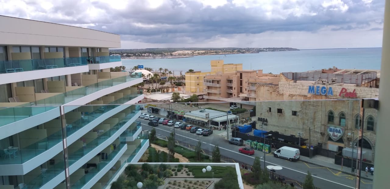 Ausblick Hipotels Gran Playa De Palma