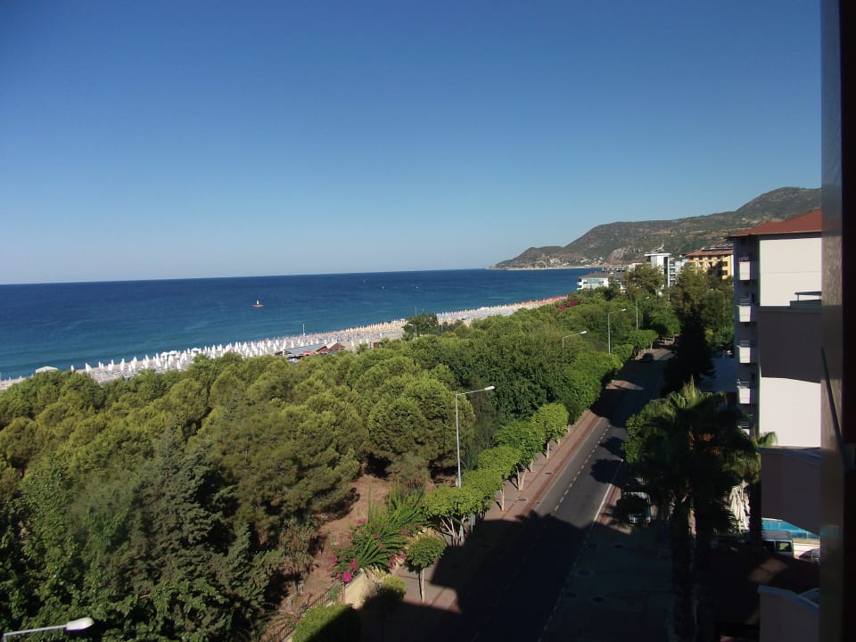 Ausblick vom Speisesaal Gardenia Hotel