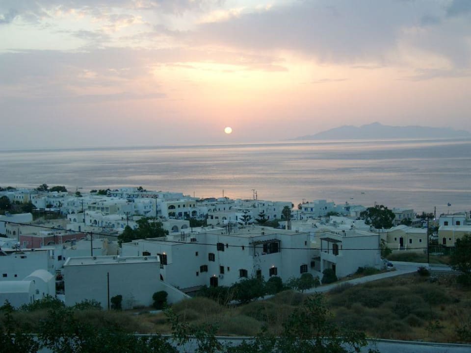 Sonnenaufgang- Blick vom Balkon Hotel Argo