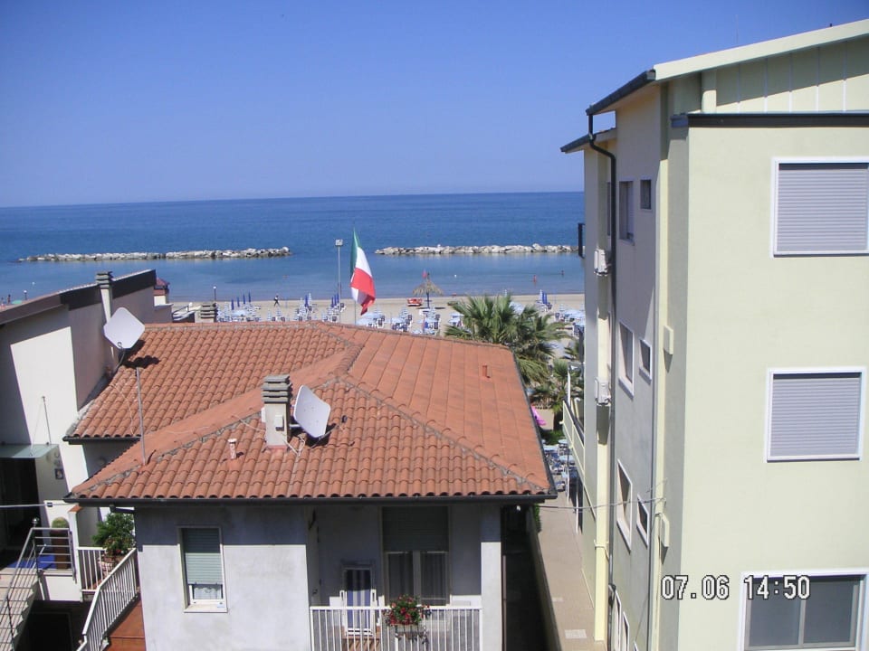 Vom Zimmer aus/Meerblick Hotel Poseidon & Nettuno