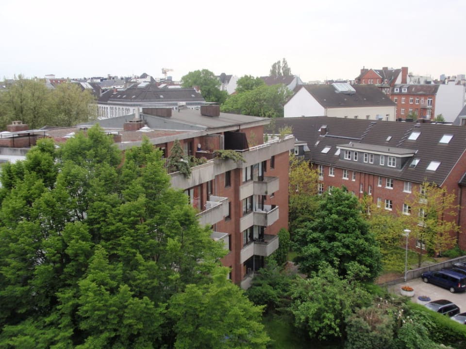 Blick vom Zimmer nach Hinten NH Hamburg Mitte