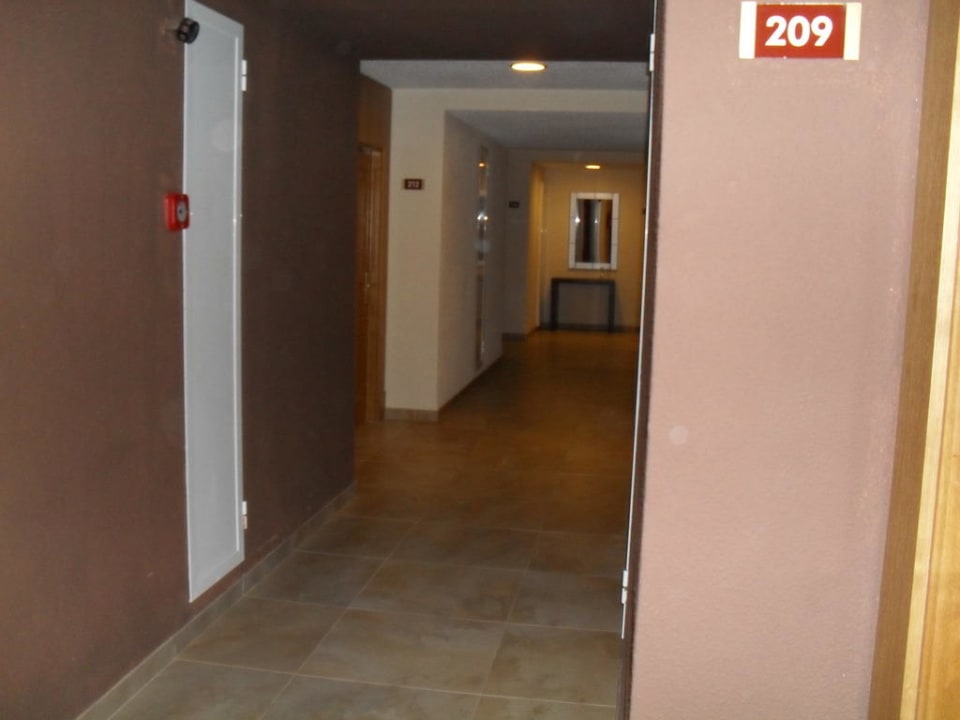 Der Flur auf der 2. Etage Hotel Condesa