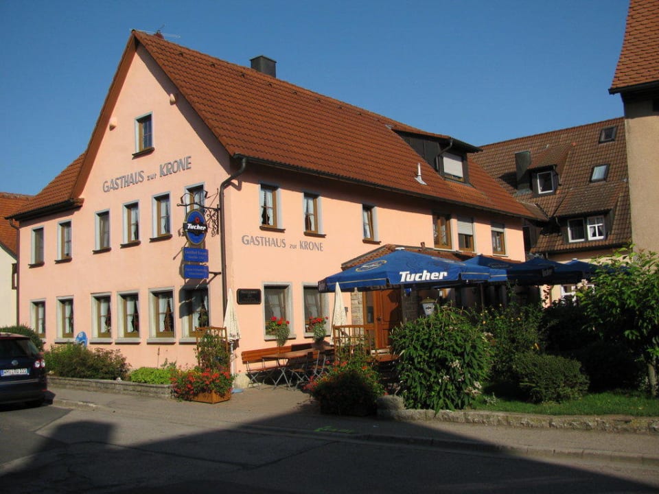 Frontseite Leuzenbronn Nr. 6 Gasthaus Zur Krone Leuzenbronn