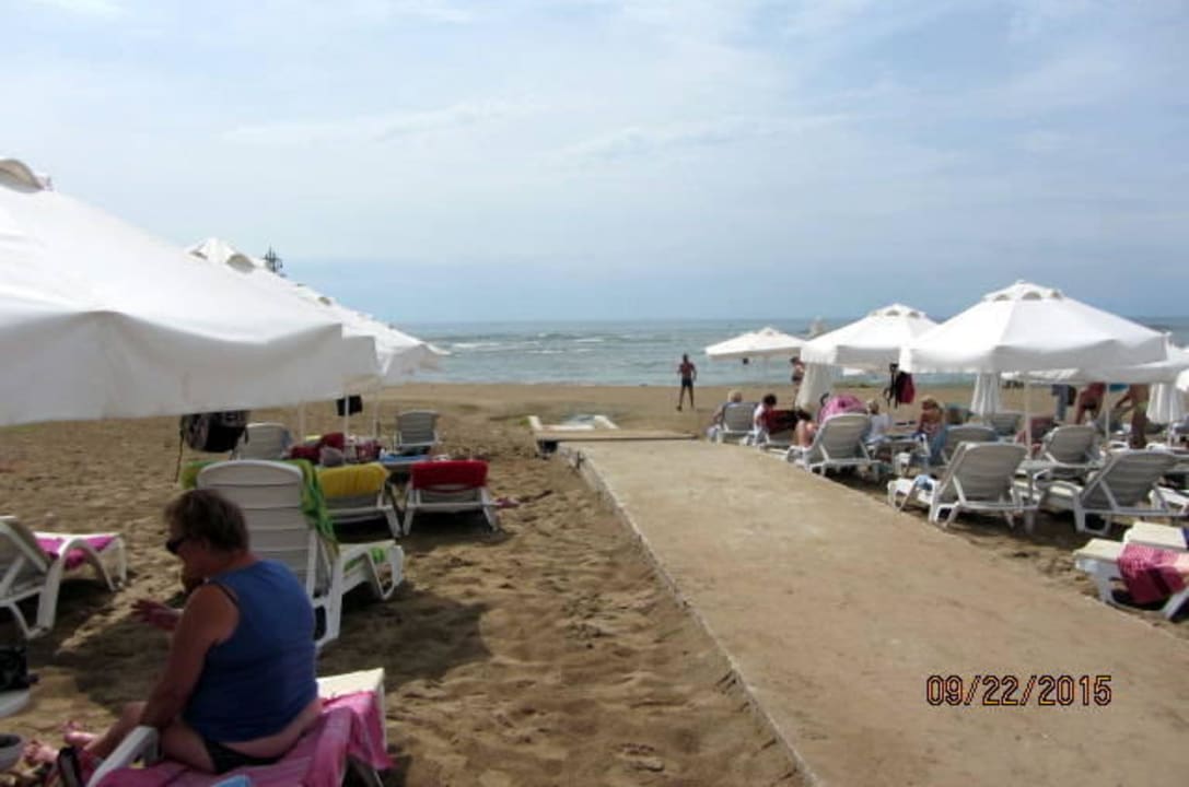 Blick zum Wasser Merve Sun Hotel & Spa