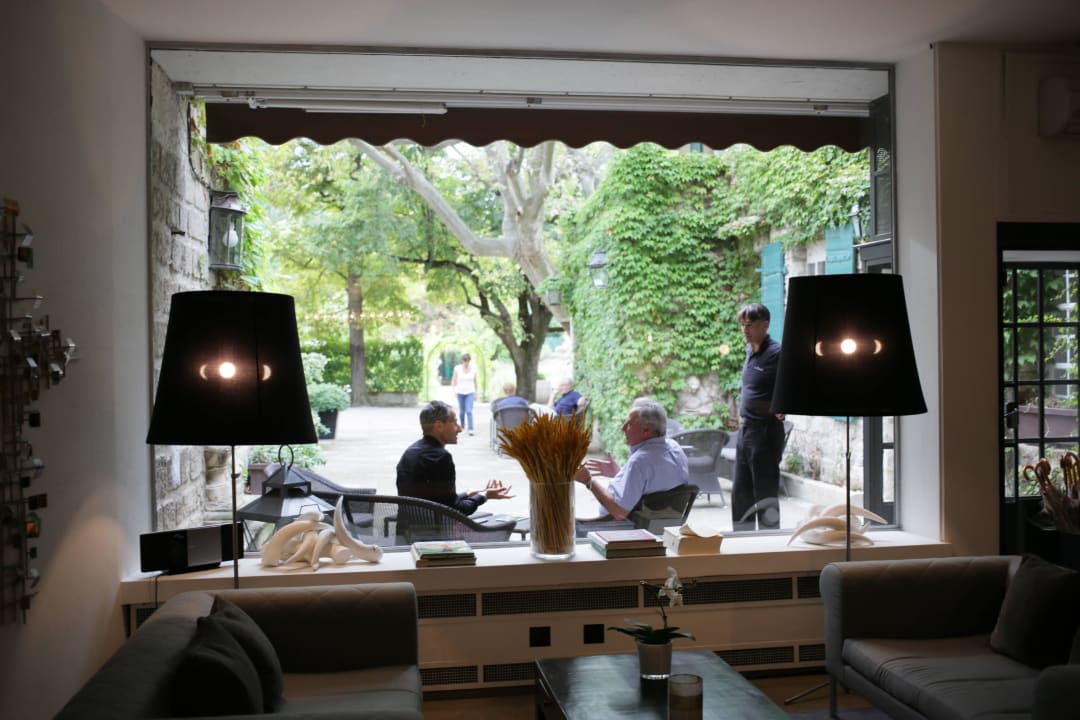 Rezeption Lobby Hotel Le Prieure