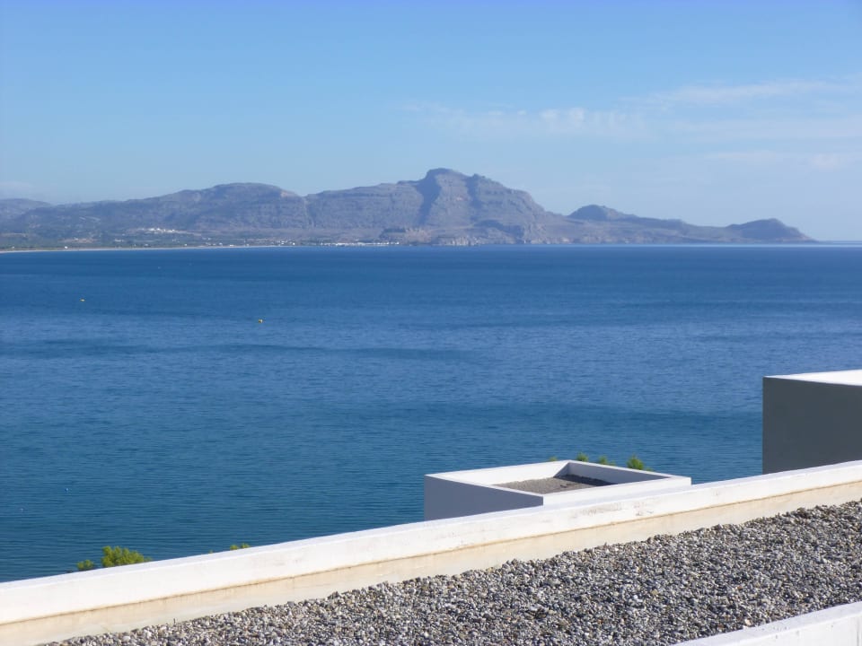 Vlichabucht vom Zimmer aus Lindos Mare, Seaside Hotel