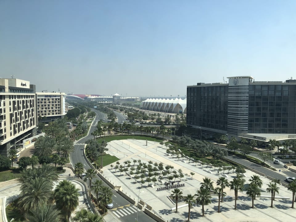 Ausblick Crowne Plaza Hotel Yas Island
