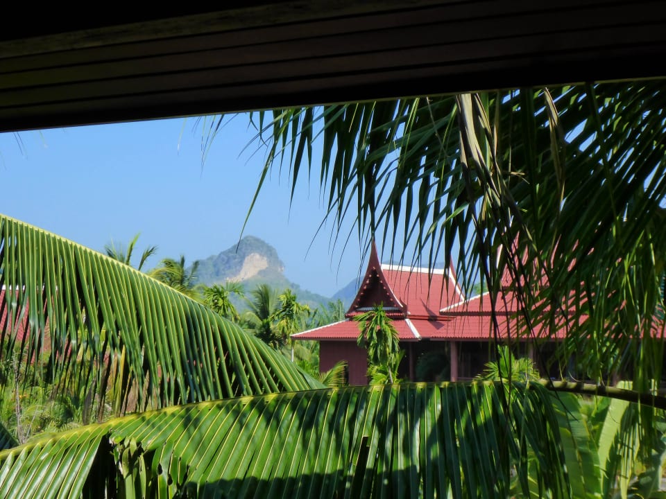Blick vom Balkon Chada Thai Village Resort