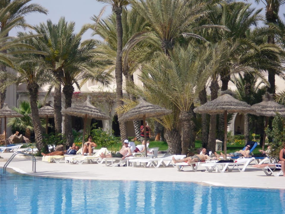 Pool vor dem Hauptgebäude Zita Beach Resort