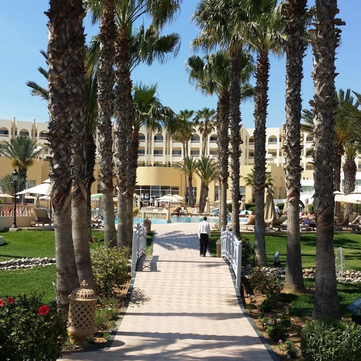 Blick auf Hotel Steigenberger Marhaba Thalasso Hammamet