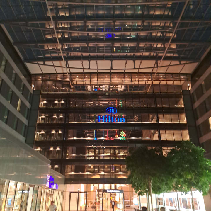 Lobby Hilton Frankfurt Airport