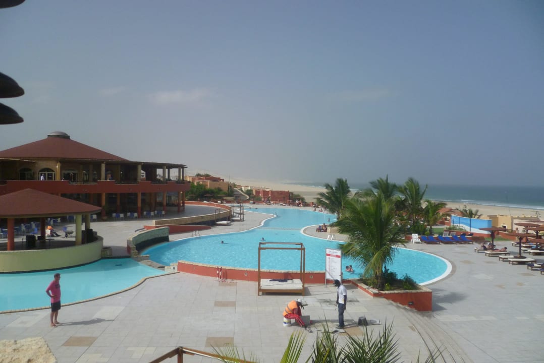 Blick auf dem Restaurant Occidental Boa Vista Beach