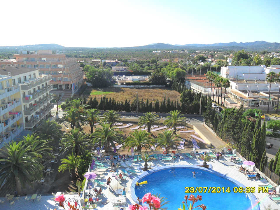 Vom Zimmer aus Bei Juan Playa Blanca
