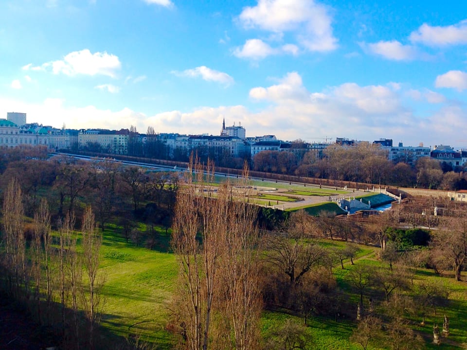 Ausblick Lindner Hotel Vienna Am Belvedere, part of JdV by Hyatt