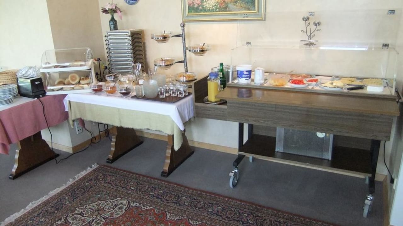 Das Frühstücksbüffet Gästehaus Berlinger