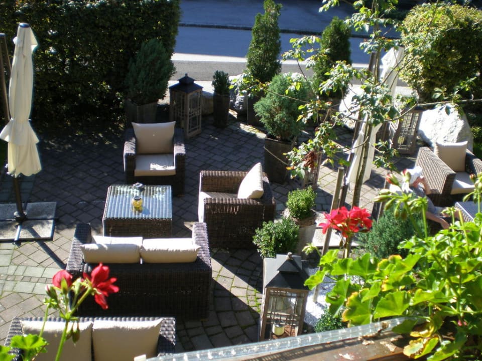 Schöne Sitzgelegenheit Hotel Gutjahr