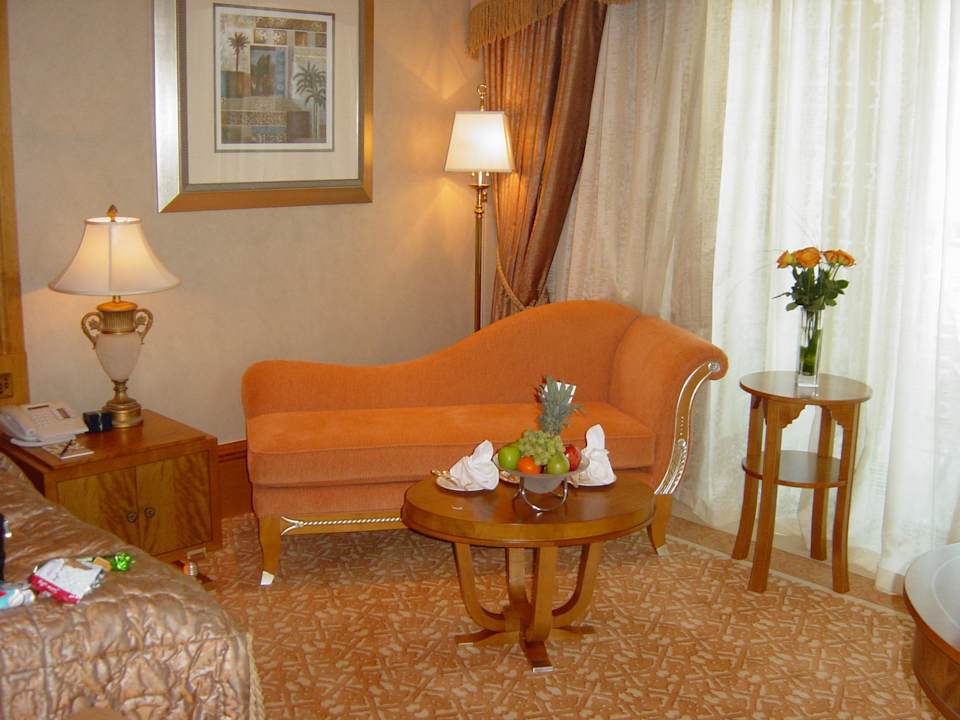 Wohnzimmer, immer frisches Obst Emirates Palace Mandarin Oriental